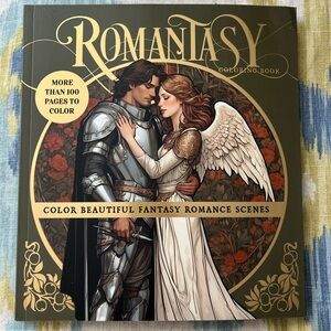 New Romantasy Coloring Book